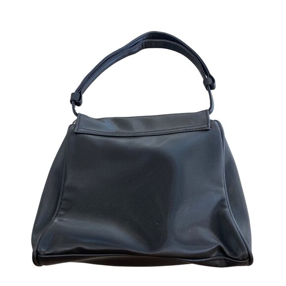 Avon Black Nylon Handbag With Adjustable Handle & Interior Mirror - Picture 2 of 5